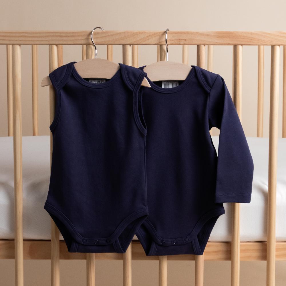 Baby Basics Organic Cotton Long-Sleeve Bodysuit