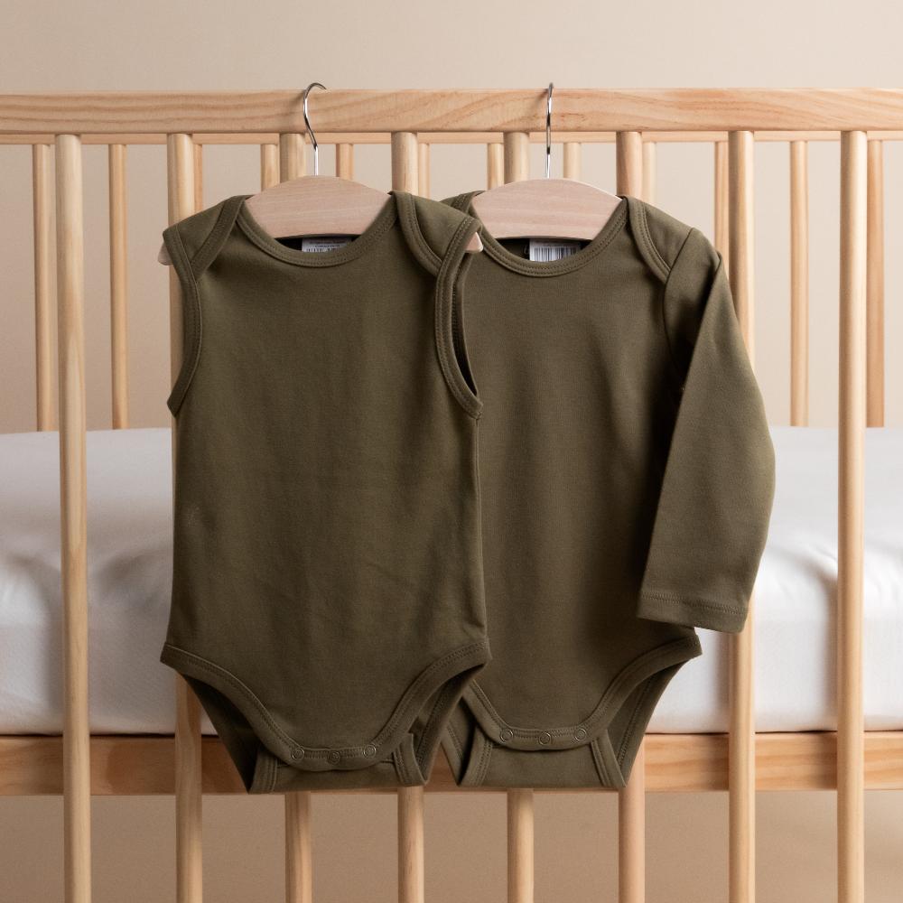 Baby Basics Organic Cotton Long-Sleeve Bodysuit