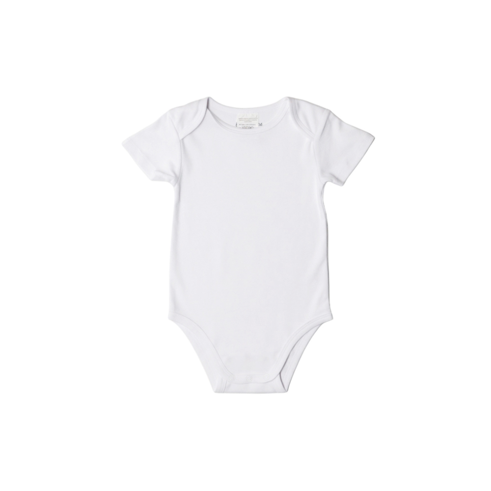 Baby Basics Organic Cotton Short-Sleeve Bodysuit