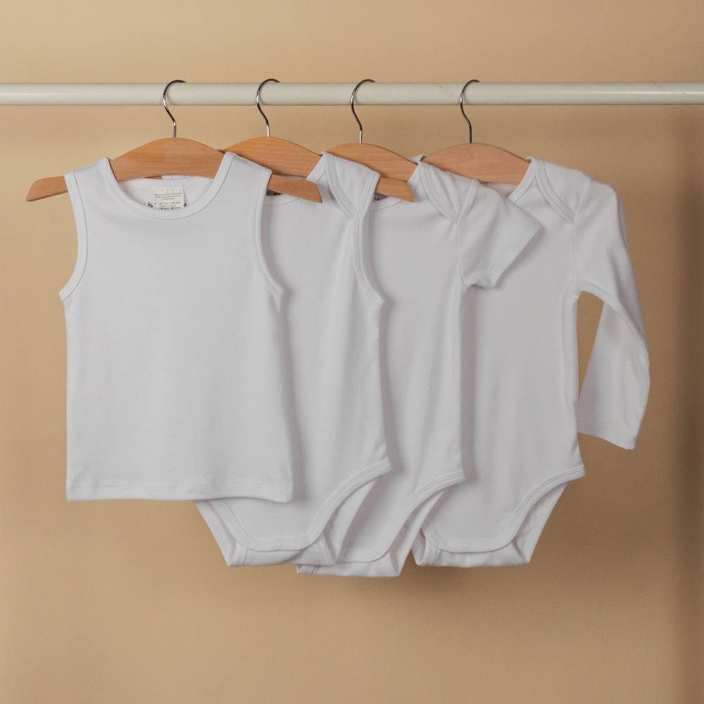 Baby Basics Organic Cotton Short-Sleeve Bodysuit