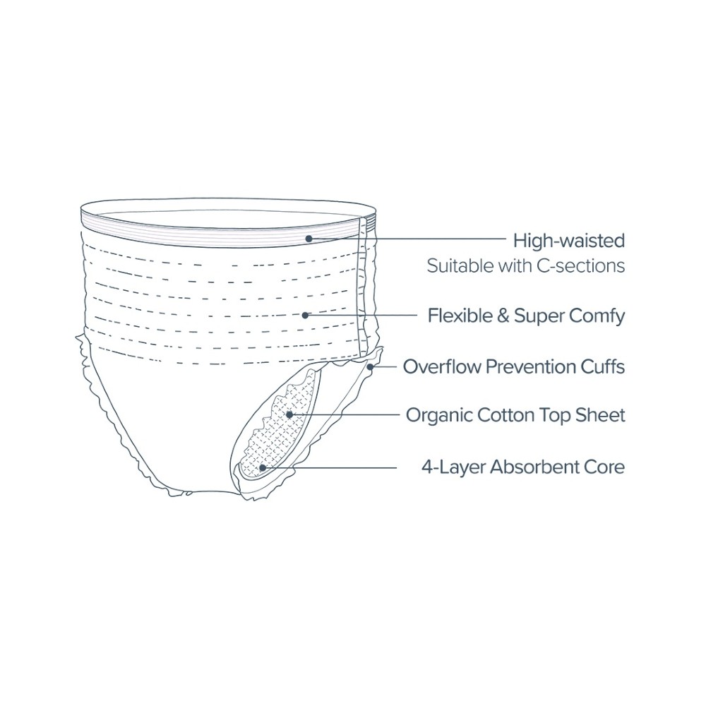 Postpartum & Maternity Disposable Underwear 10-pack