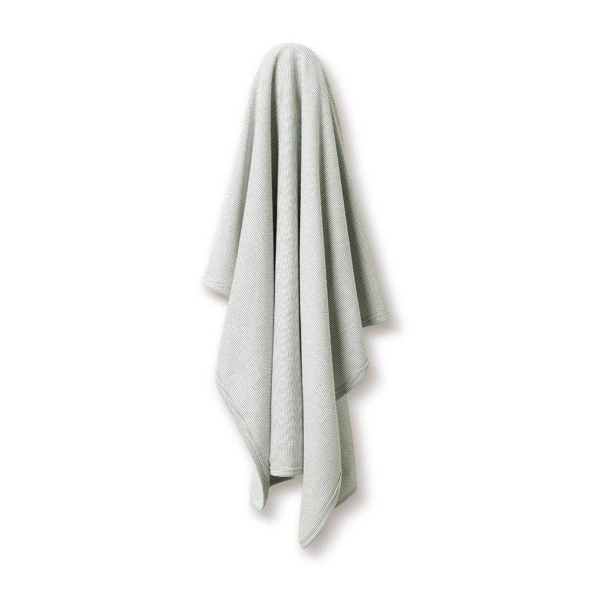 Wilson & Frenchy Organic Stripe Rib Bunny Rug/Swaddle Blanket