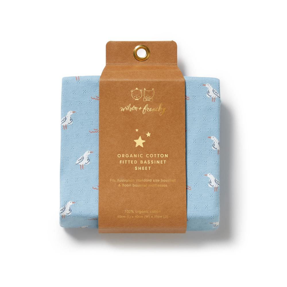 Wilson & Frenchy Organic Pointelle Fitted Sheet
