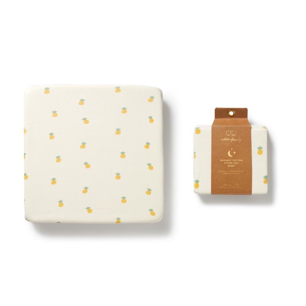 Wilson & Frenchy Organic Pointelle Fitted Sheet