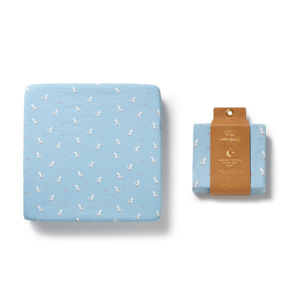 Wilson & Frenchy Organic Pointelle Fitted Sheet