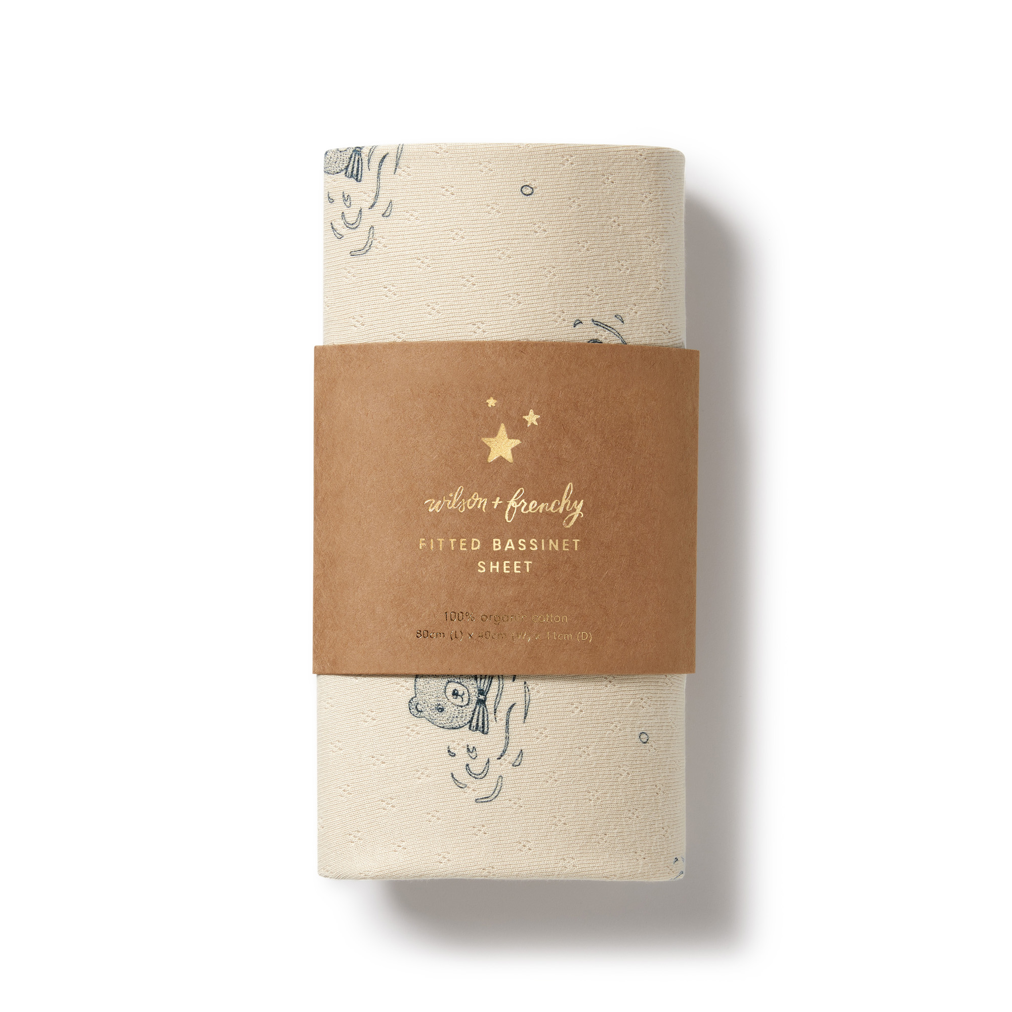 Wilson & Frenchy Organic Pointelle Fitted Sheet