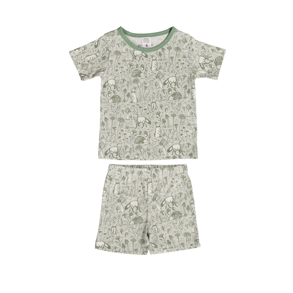 Premium Organic Cotton Short Sleeve Pyjamas