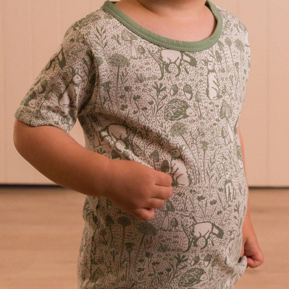 Premium Organic Cotton Short Sleeve Pyjamas