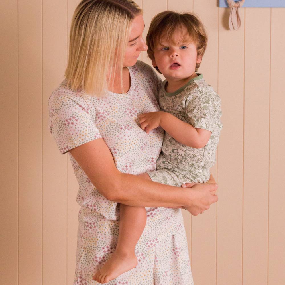 Premium Organic Cotton Short Sleeve Pyjamas