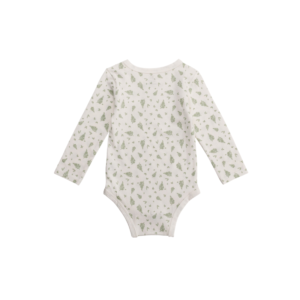 The Sleep Store Organic Cotton Long Sleeve Bodysuit