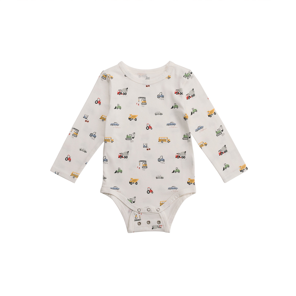 The Sleep Store Organic Cotton Long Sleeve Bodysuit