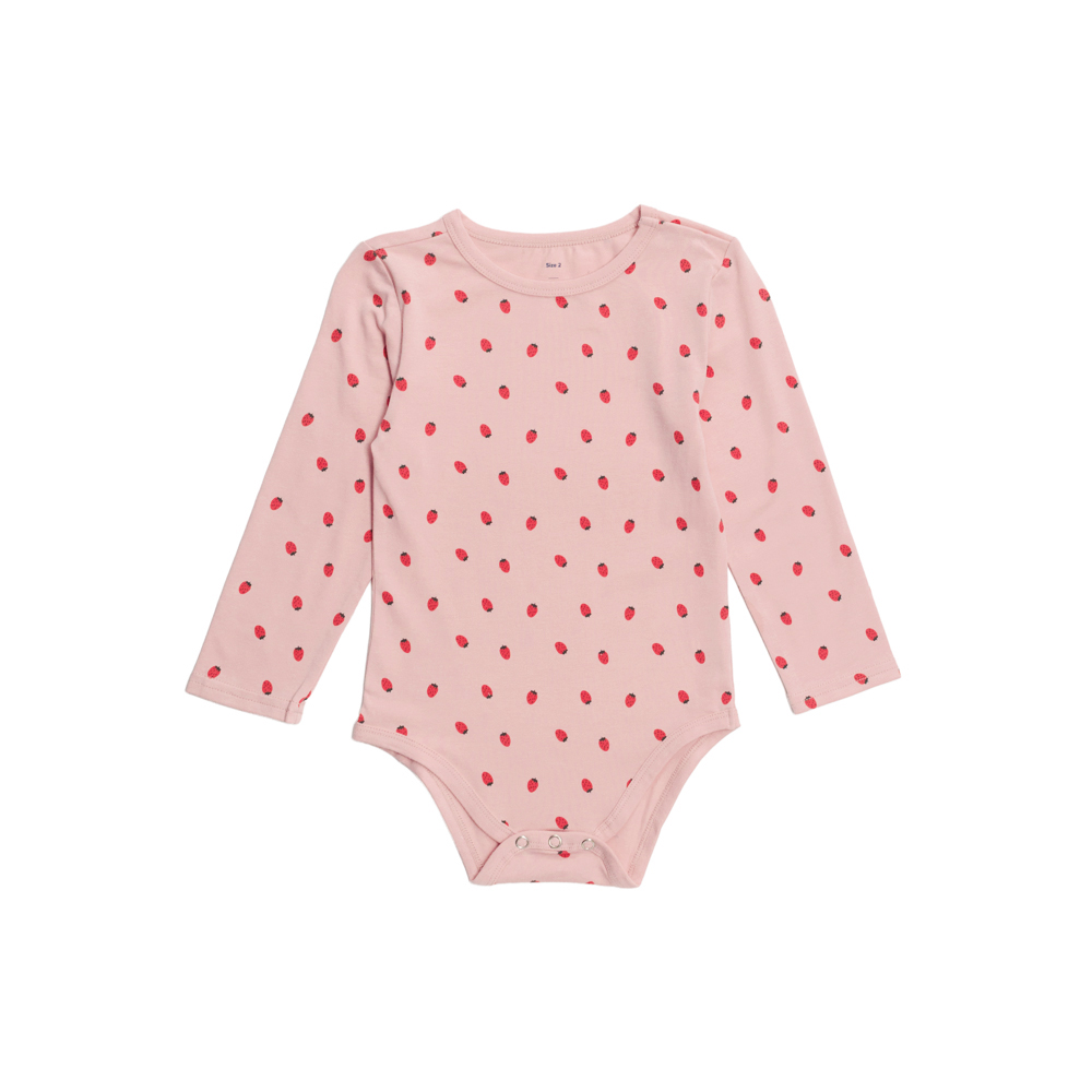The Sleep Store Organic Cotton Long Sleeve Bodysuit
