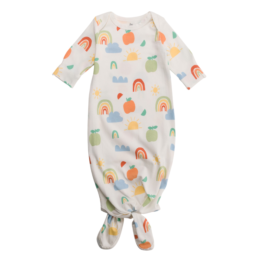 The Sleep Store Organic Cotton Knotted Gown