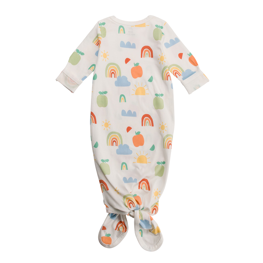 The Sleep Store Organic Cotton Knotted Gown The Sleep Store Organic Cotton Knotted Gown