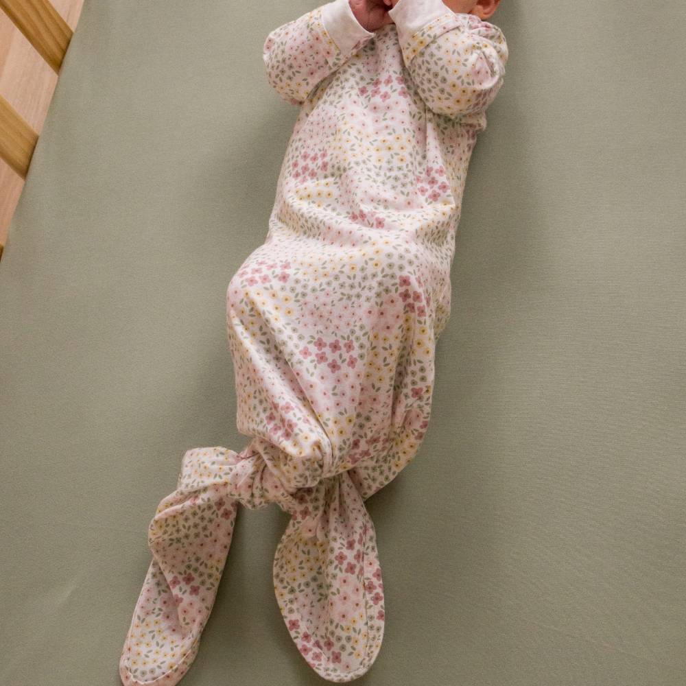 The Sleep Store Organic Cotton Knotted Gown