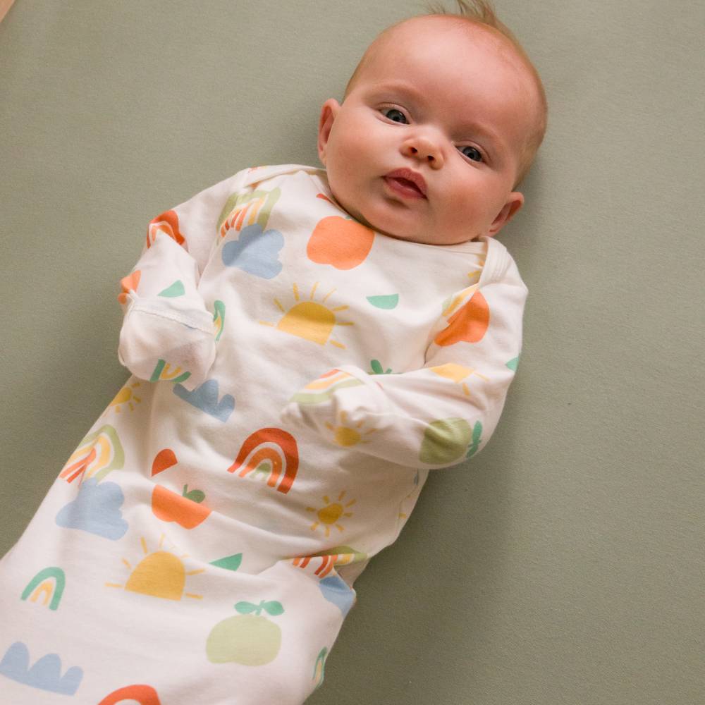 The Sleep Store Organic Cotton Knotted Gown