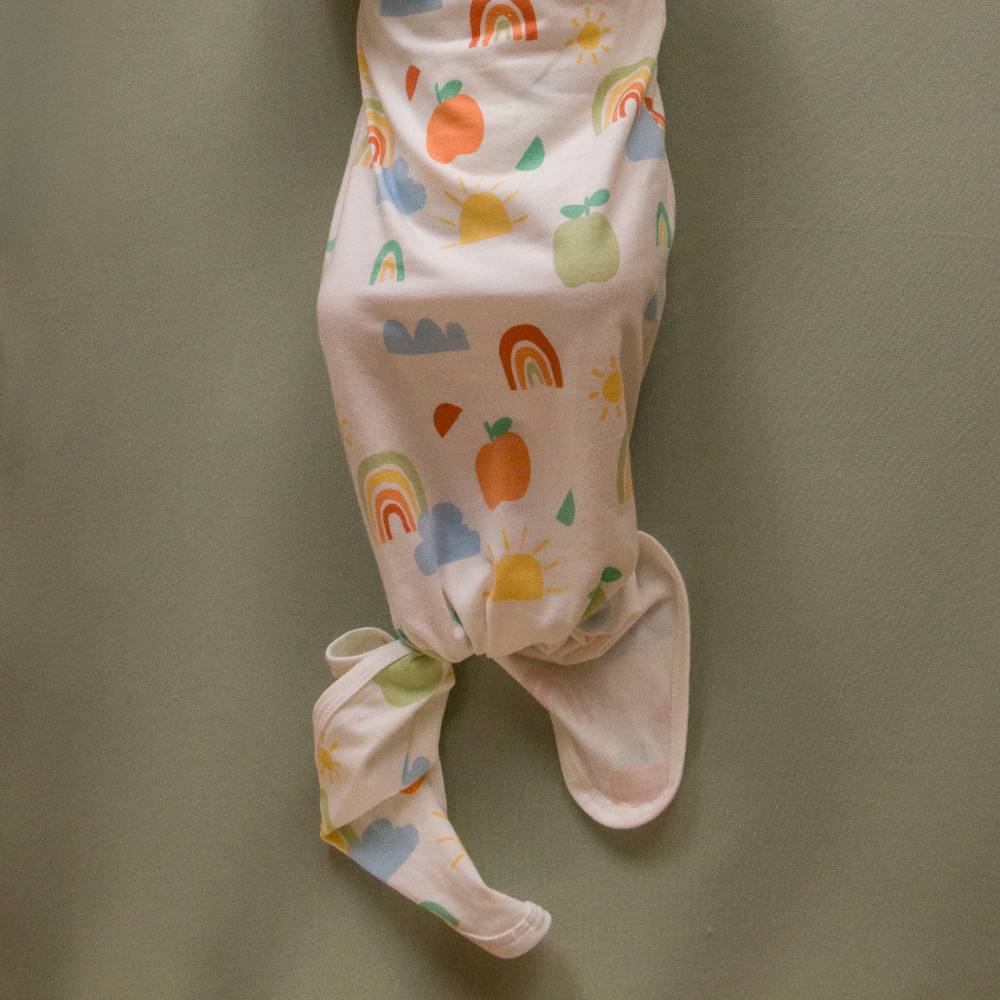 The Sleep Store Organic Cotton Knotted Gown