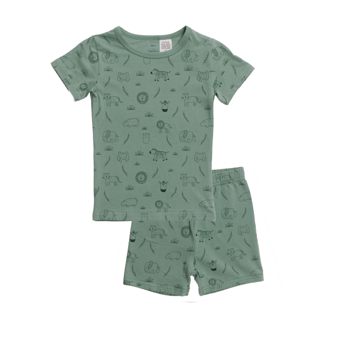 The Sleep Store Organic Cotton Short Sleeve Pyjamas The Sleep Store Organic Cotton Short Sleeve Pyjamas