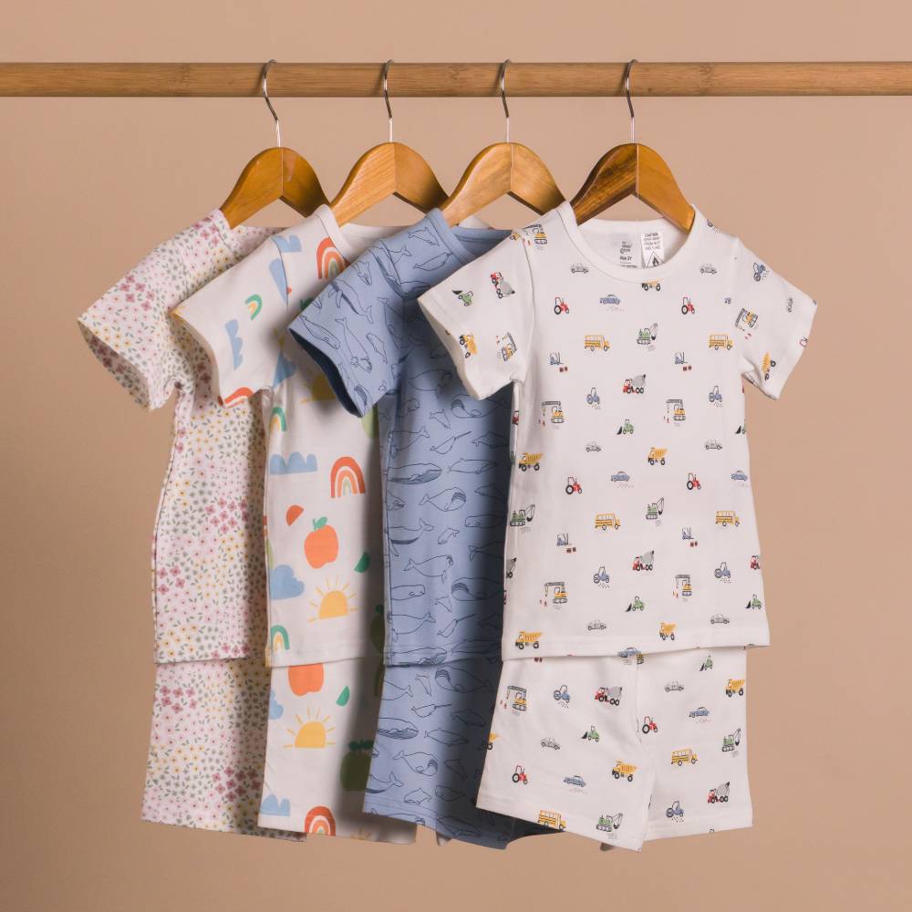 The Sleep Store Organic Cotton Short Sleeve Pyjamas