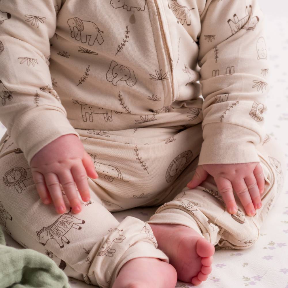 The Sleep Store Organic Cotton Zipsuit The Sleep Store Organic Cotton Zipsuit