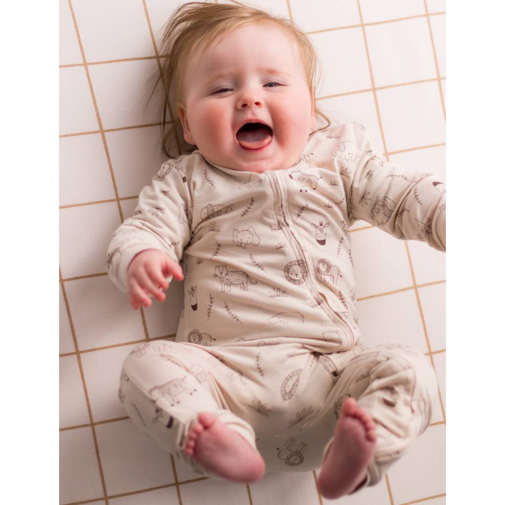 The Sleep Store Organic Cotton Zipsuit The Sleep Store Organic Cotton Zipsuit