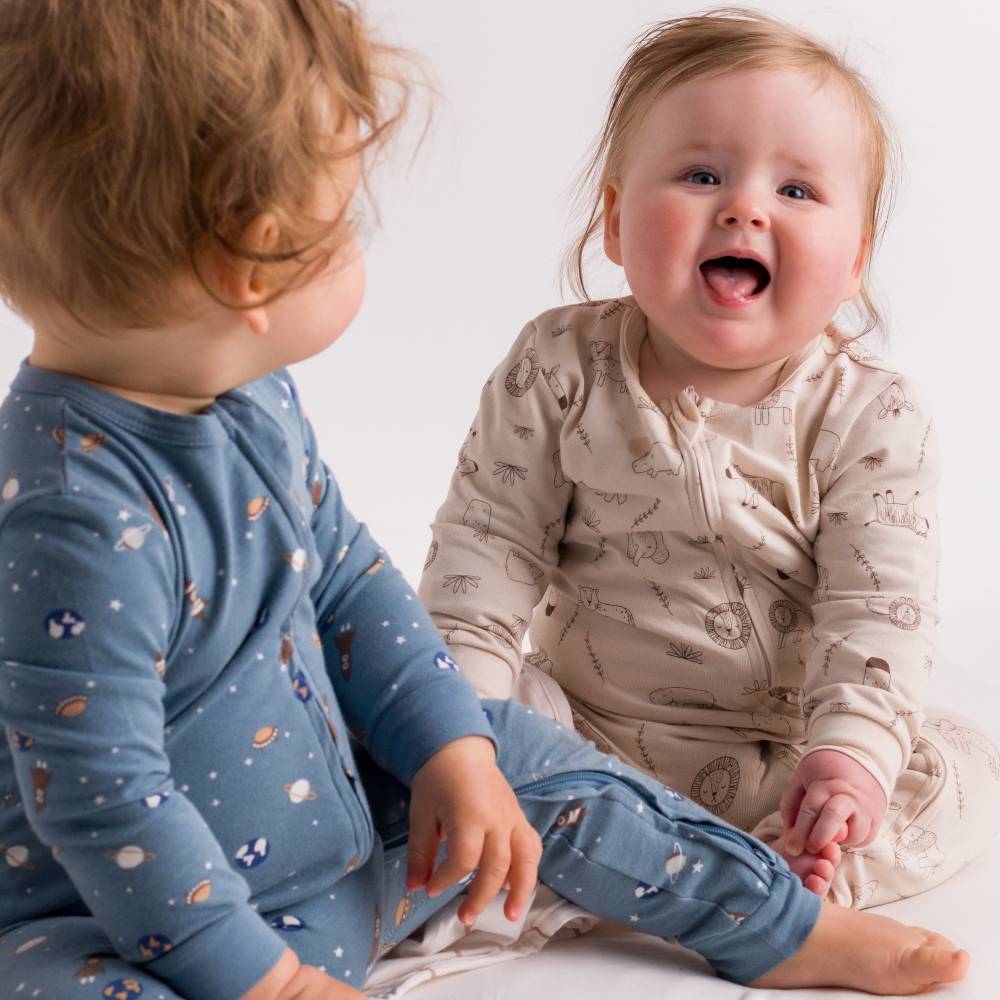 The Sleep Store Organic Cotton Zipsuit The Sleep Store Organic Cotton Zipsuit