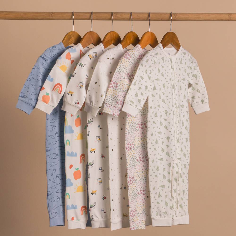 The Sleep Store Organic Cotton Zipsuit The Sleep Store Organic Cotton Zipsuit