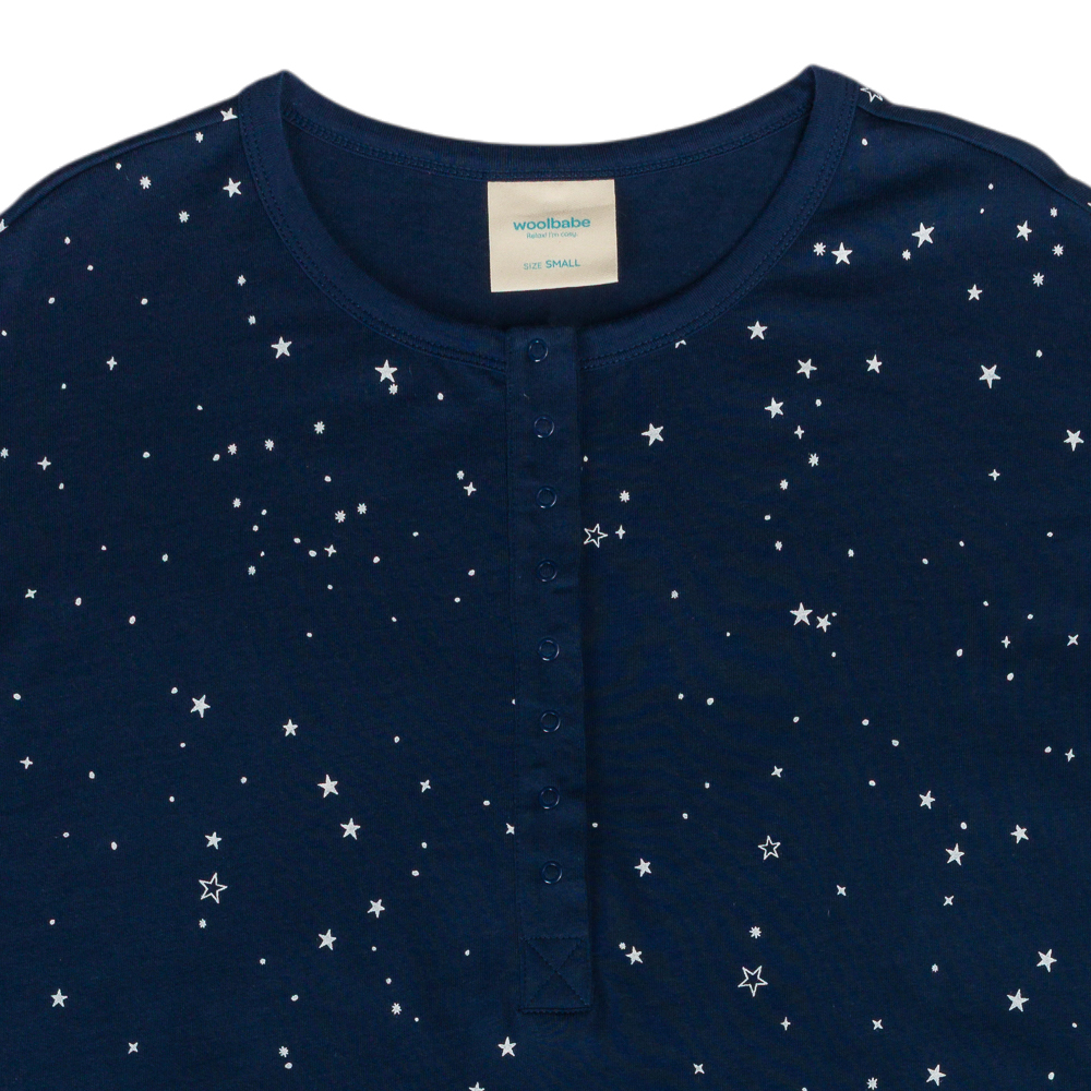 Woolbabe Relax! Henley Nightie