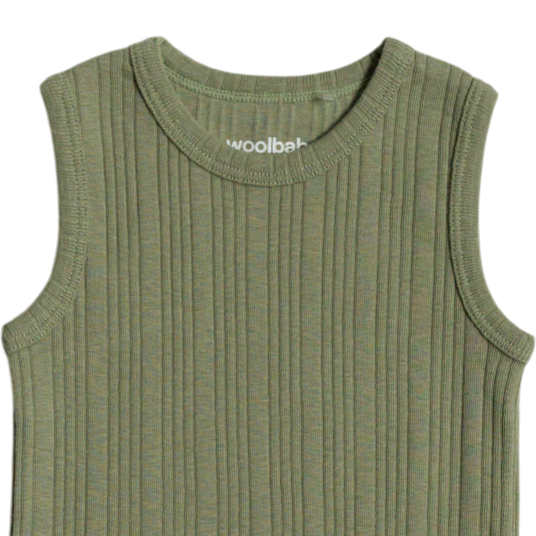 Woolbabe Merino/Organic Cotton Singletsuit - Daydream Collection