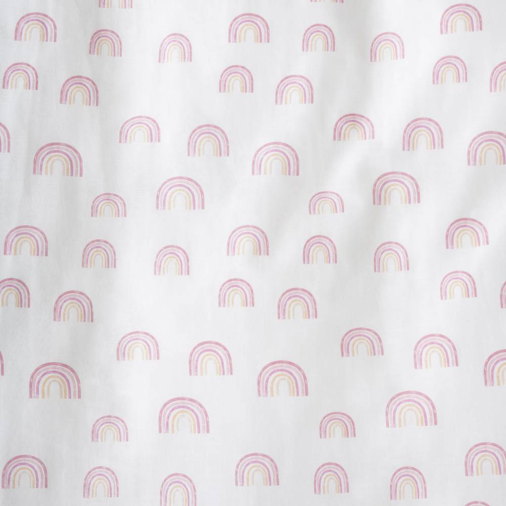 Squiggles Cotton Cot Fitted Sheet