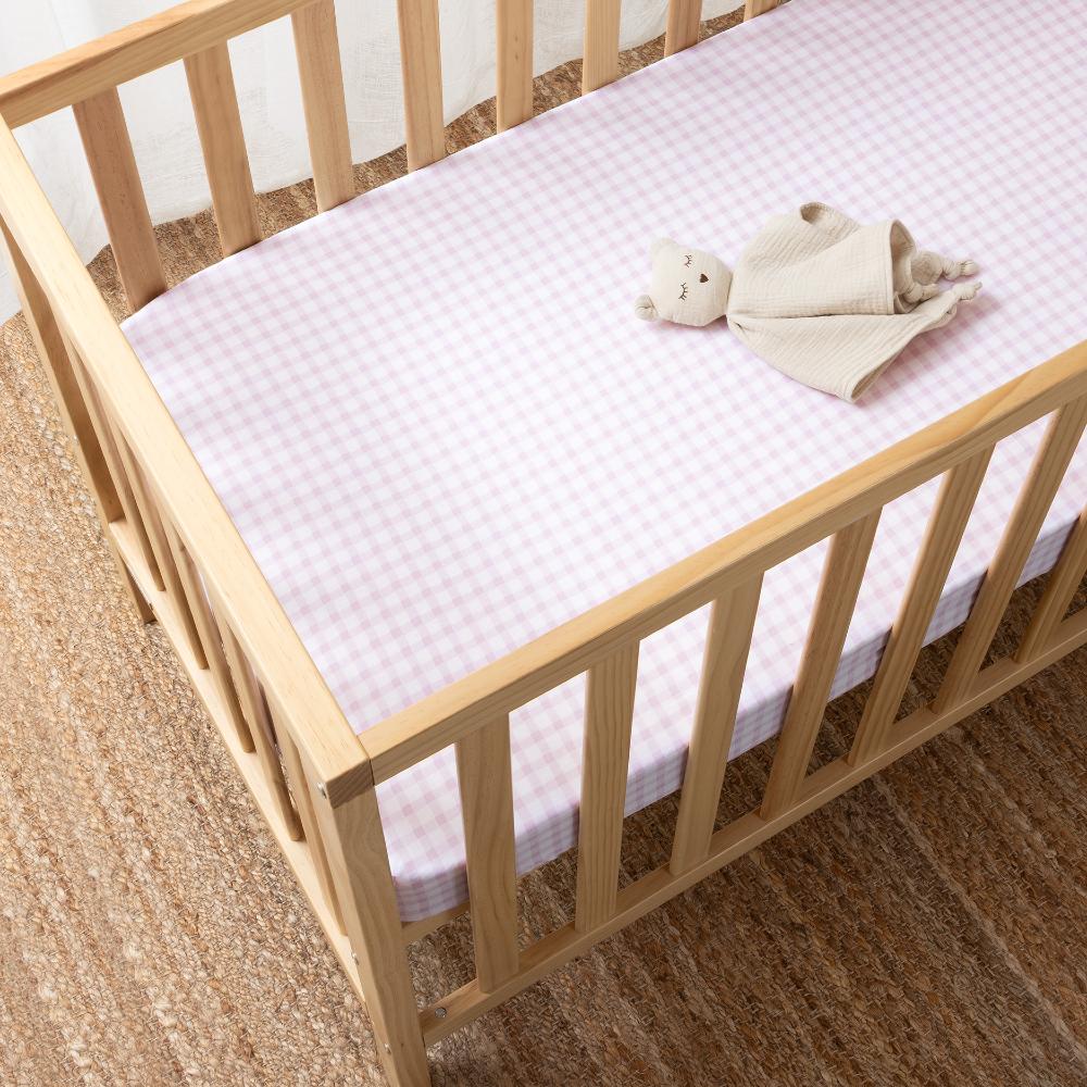 Squiggles Cotton Cot Fitted Sheet