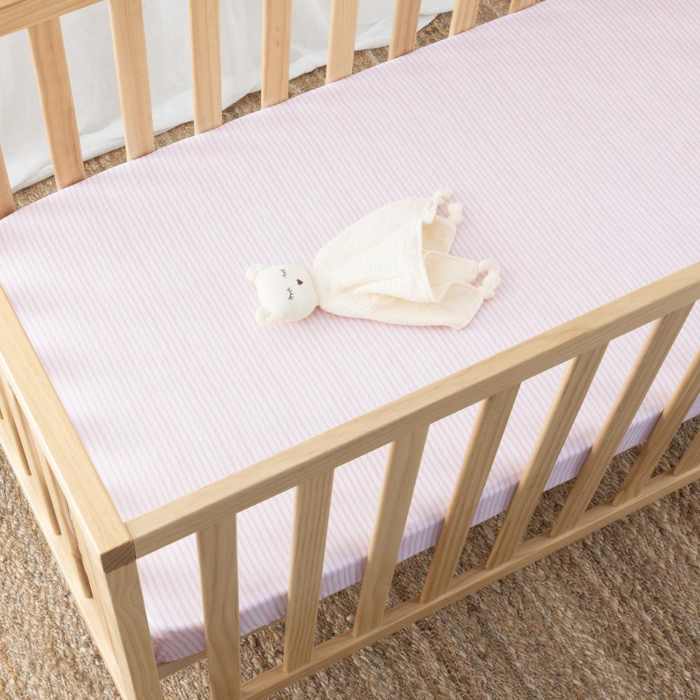 Squiggles Cotton Cot Fitted Sheet