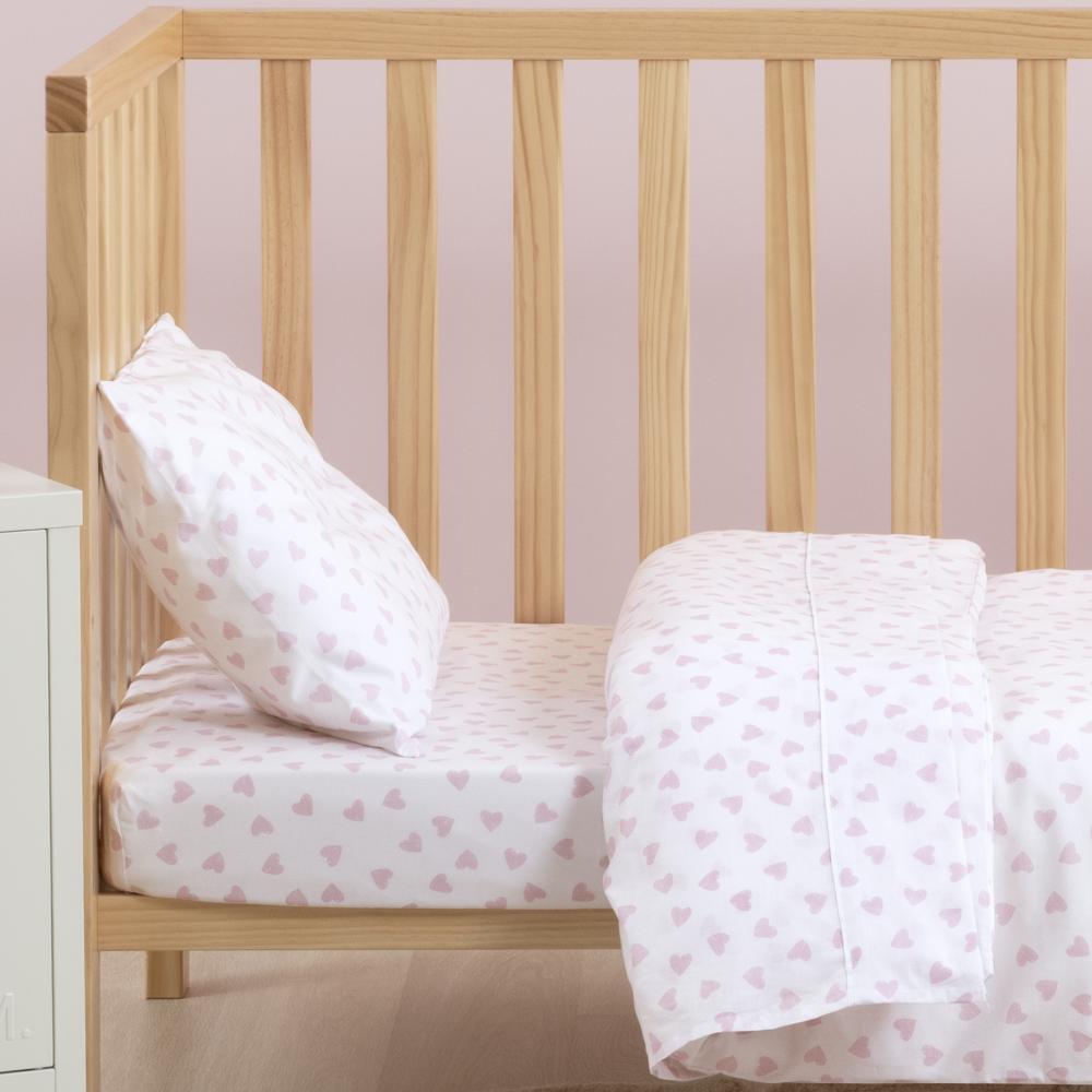 Squiggles Cotton Cot Fitted Sheet
