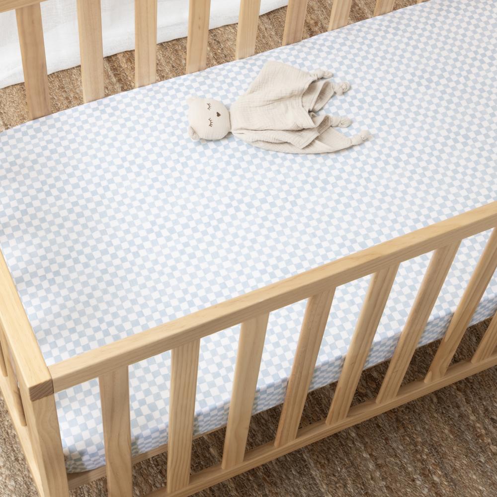 Squiggles Cotton Cot Fitted Sheet