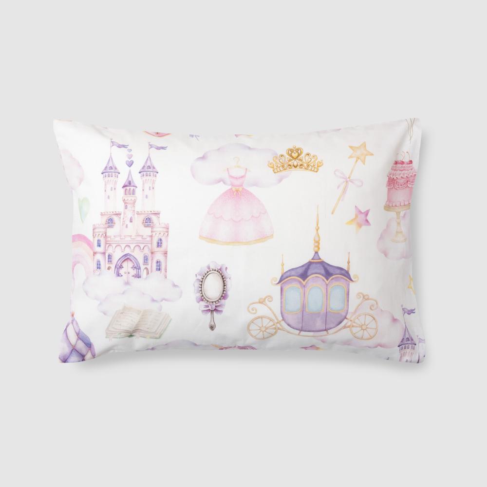 Squiggles Cotton Toddler Pillowcase