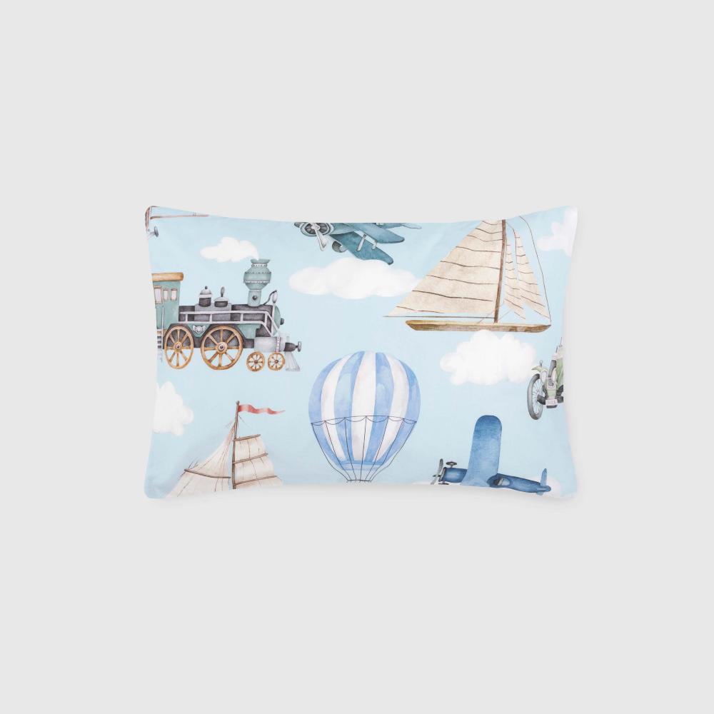 Squiggles Cotton Toddler Pillowcase