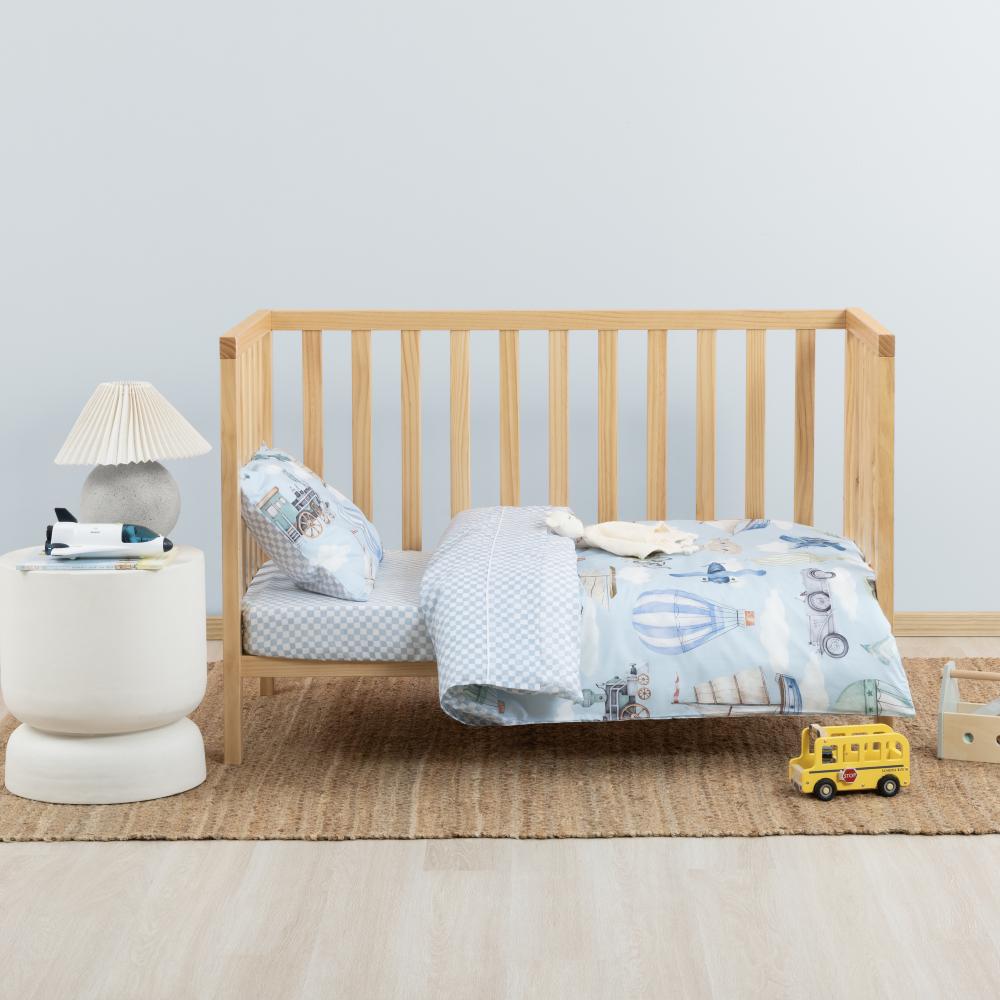 Squiggles Cotton Toddler Pillowcase