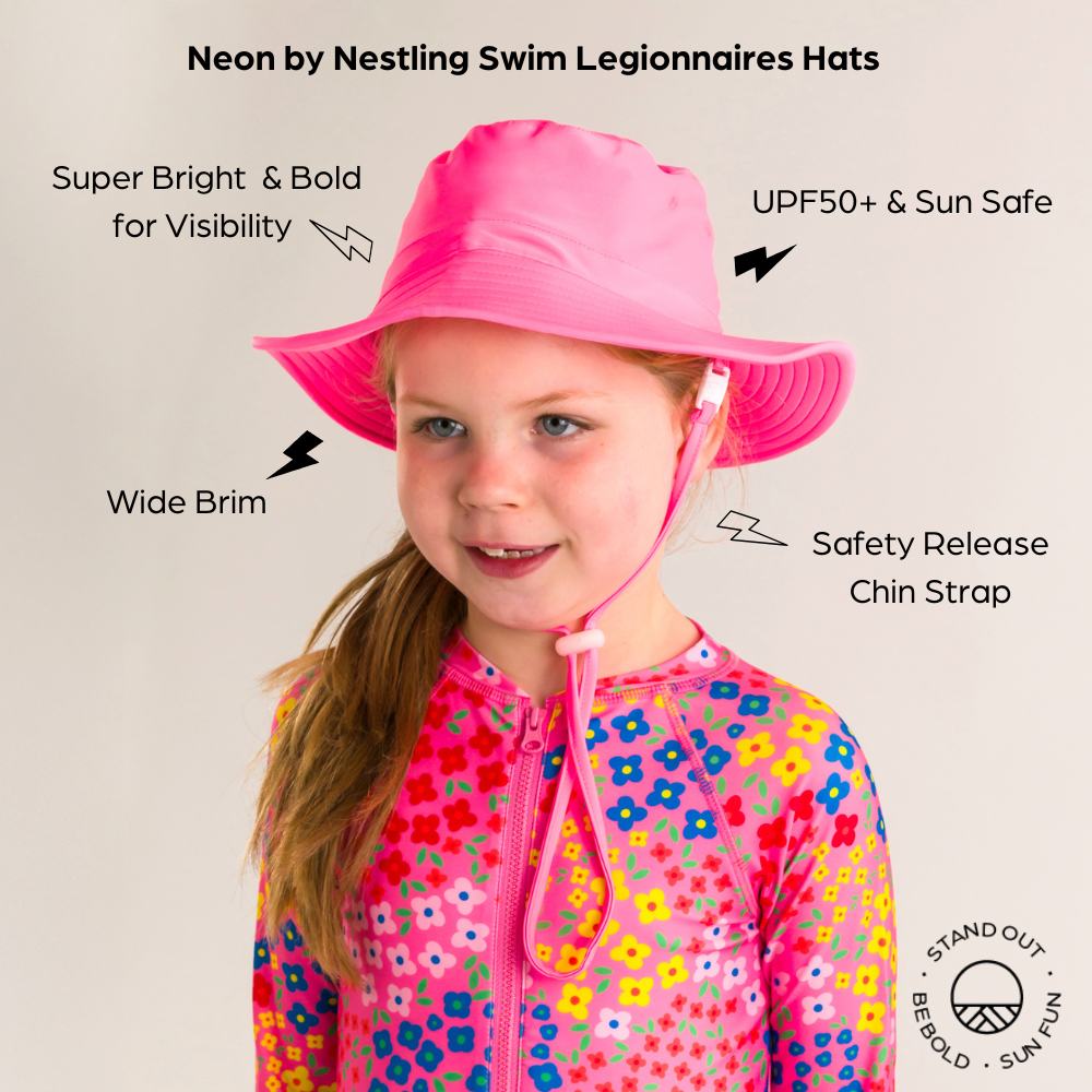 Neon by Nestling Swim Bucket Hat