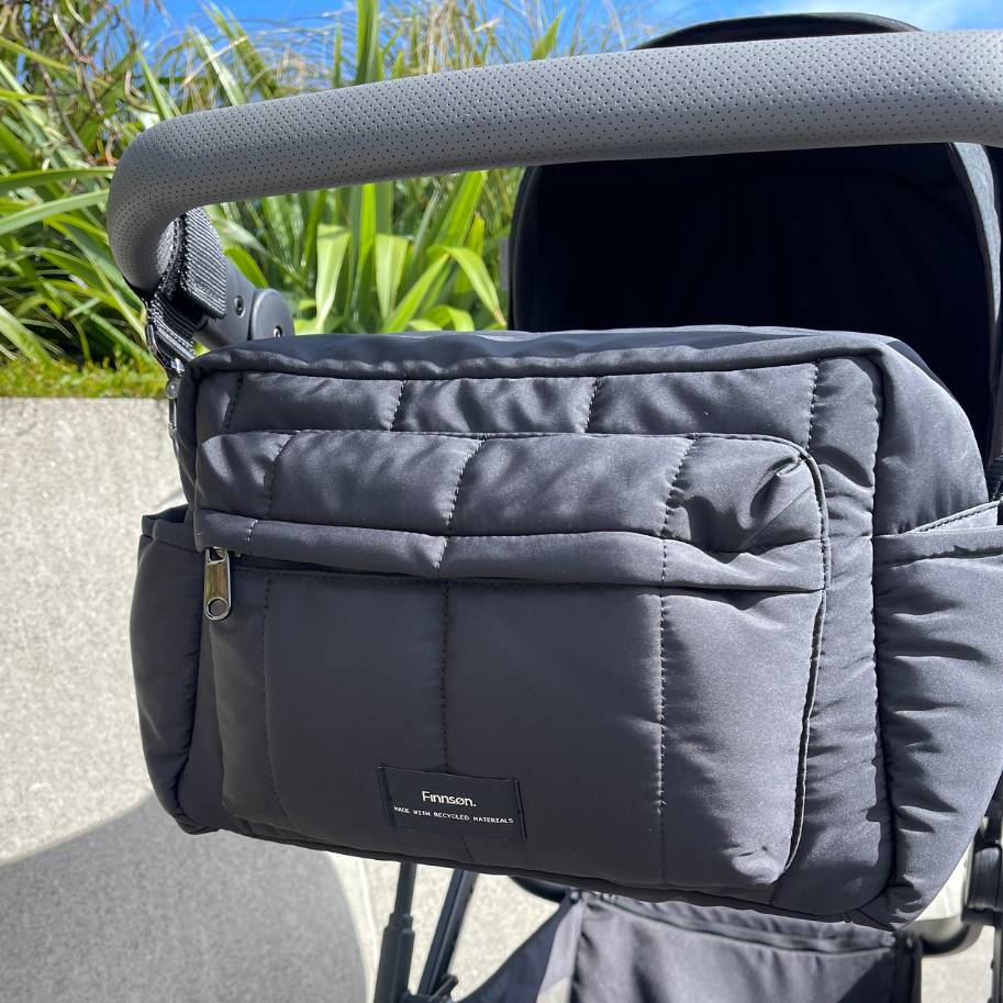 Finnson FREYA Eco Nappy Bag with Stroller Clips