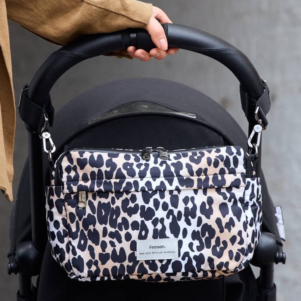 Finnson FRIDA Eco Stroller Organiser with Stroller Clips