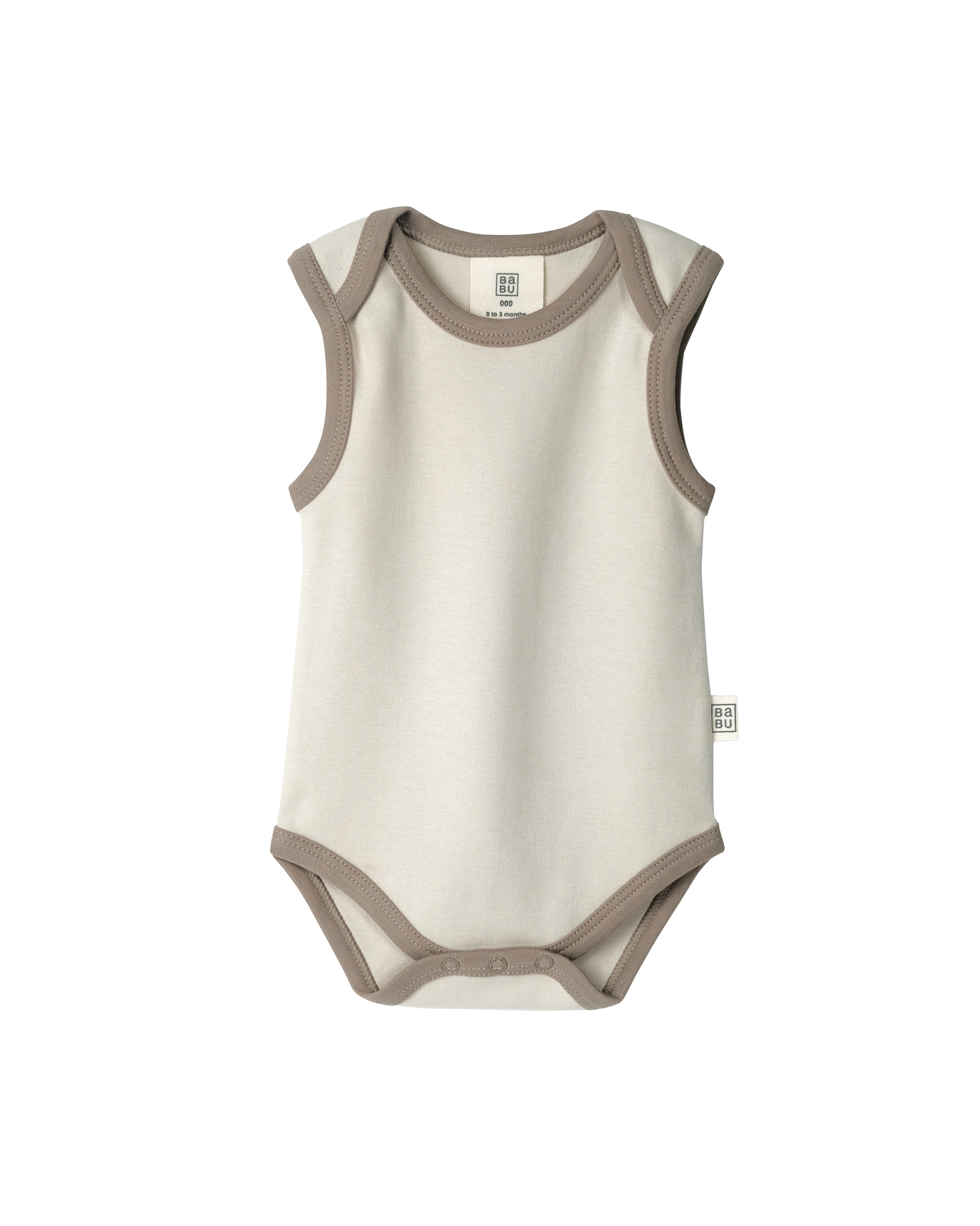 Babu Organic Cotton Singlet Bodysuit