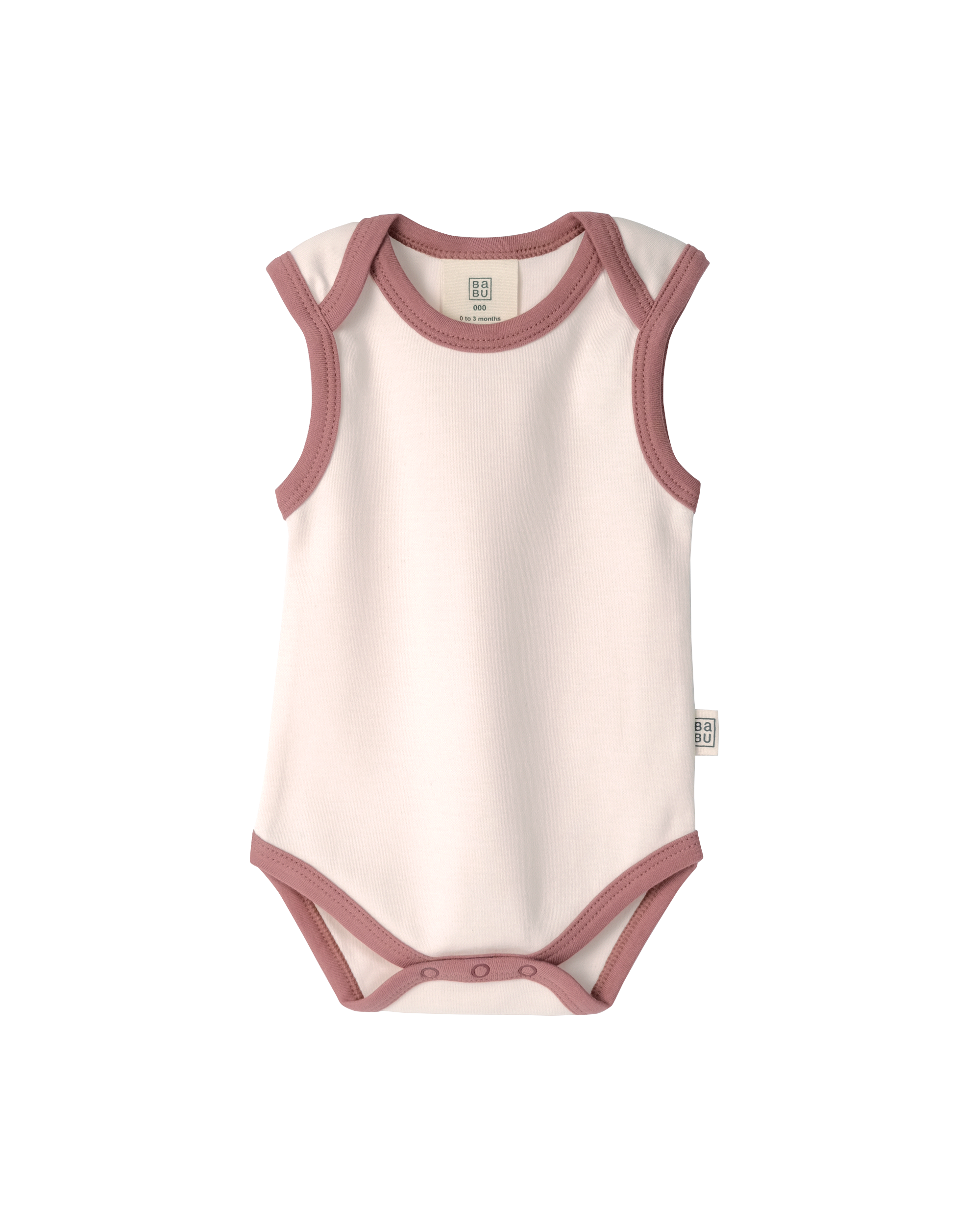 Babu Organic Cotton Singlet Bodysuit