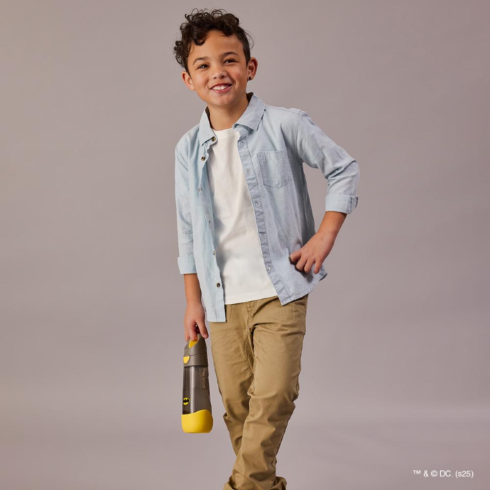 b.box Clear Tritan Drink Bottle 600ml - Licenced