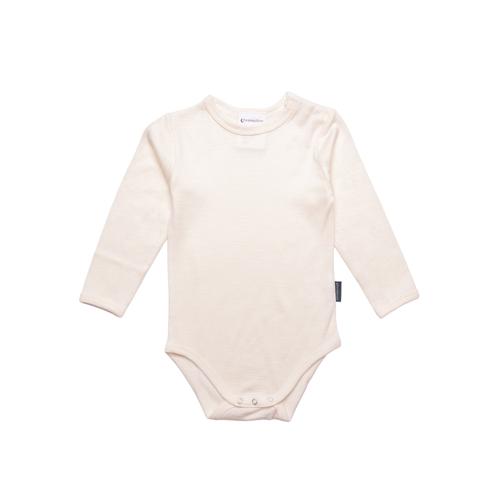 The Sleep Store - Deluxe Stripe Merino Zipsuit