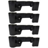 GenTent patented clamp and hardware for self attaching to portable generators.  Complete set of four clamps.
