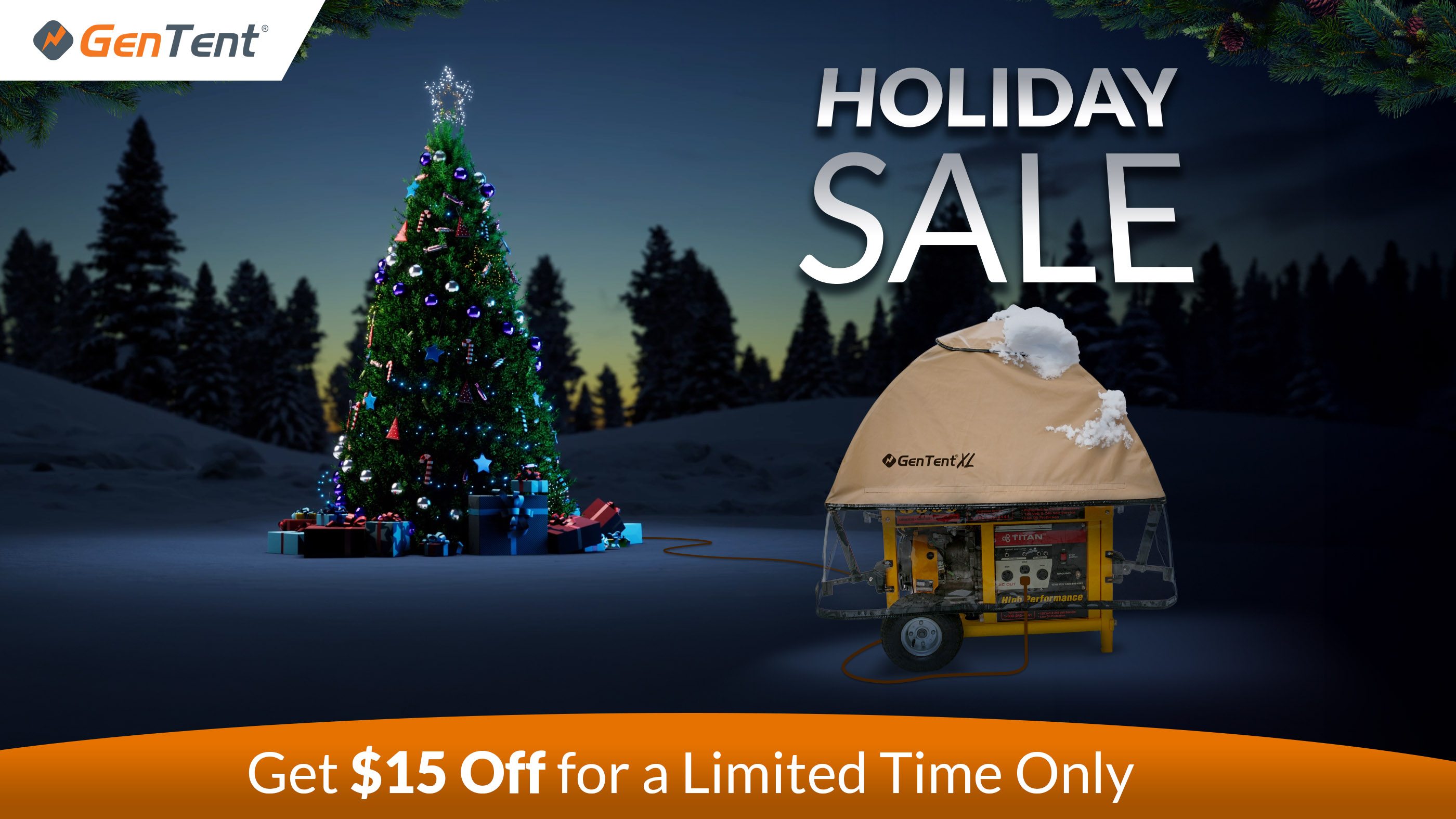 Holiday Sale - Get $15 Off for a Limited Time Only