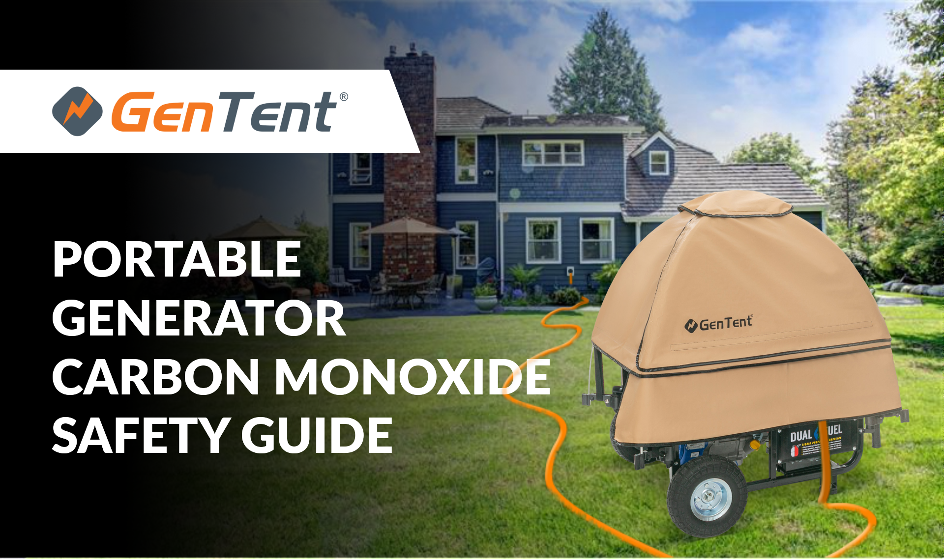 Portable Generator Carbon Monoxide Safety Guide - GenTent Safety Canopies