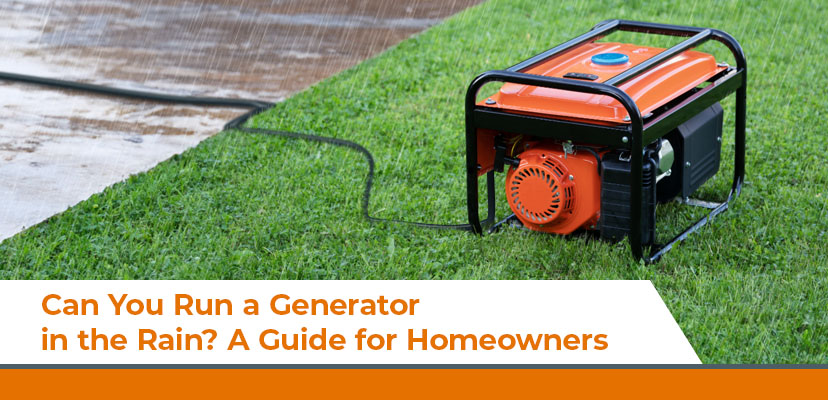 How To Run A Generator In The Rain www.gentent.com