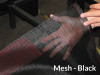 7' X 28' F/S Black Mesh Tarp (20-4258/1801578)