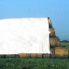 20 X 48 Ts12Ooo Black/Silver Hay Tarp  W/Web Reinforced Hems, Spur Grommets 24" Apart & Grab Loops 4 Apart